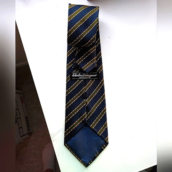 Salvatore Ferragamo Other - Salvatore Ferragamo 100% Silk Necktie